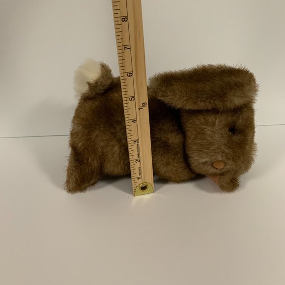 Cute Brown Spring Easter Bunny Super Soft Plush Christmas Birthday Gift EUC - Picture 7 of 9